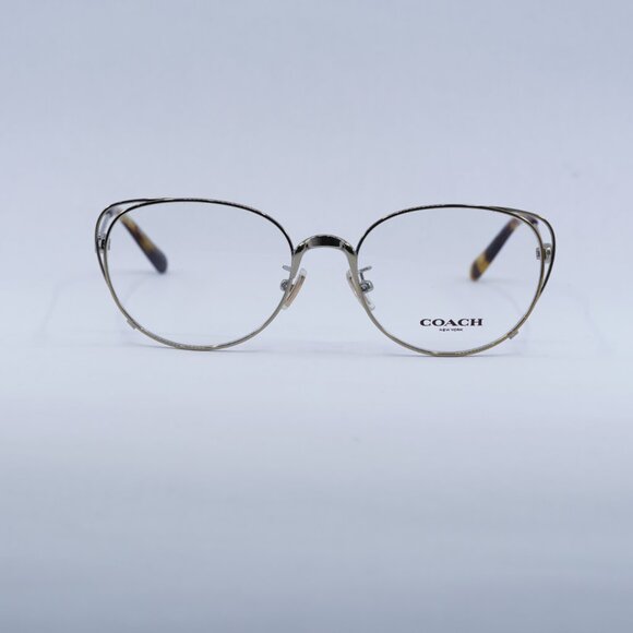 🕶️ New Coach HC5095 9005 Eyeglasses - Gold Frame 54mm - Picture 2 of 12